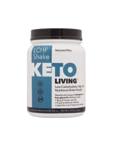 Keto Living Batido Vainilla 578Gr. de Natures Plus