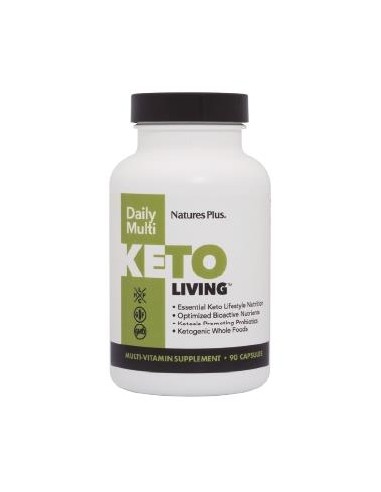 Keto Living Daily Multi 90Cap. de Natures Plus