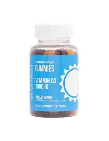 Gummies Vitamina D3 60Gummies. de Natures Plus