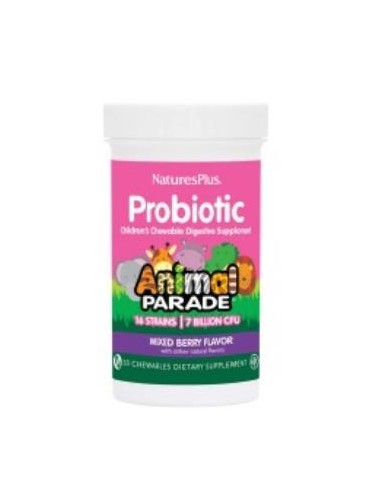 Animal Parade Probiotic 30Comp Mastic. de Natures Plus