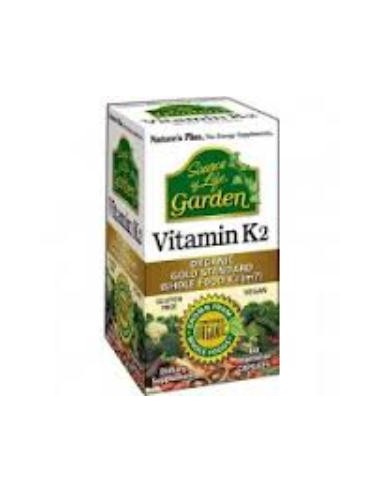 Garden Source Of Life Vitamina K2 60Cap. de Natures Plus