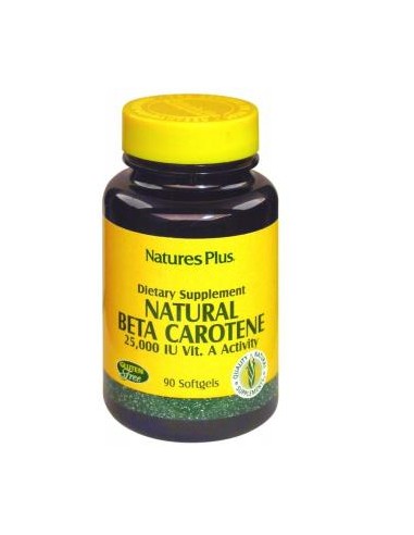 Natural Betacaroteno 90Perlas de Natures Plus