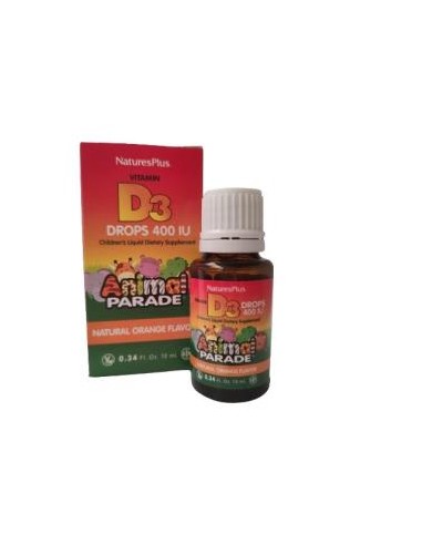 Animal Parade Vit.D3 Gotas 10Ml. de Natures Plus