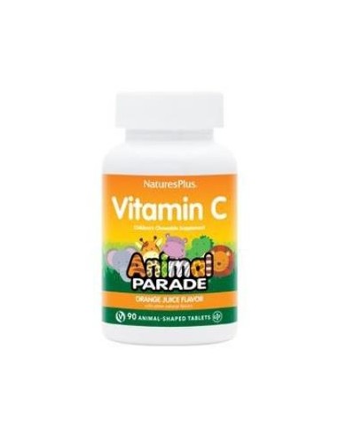 Animal Parade Vit.C  90Animales Masticables de Natures Plus