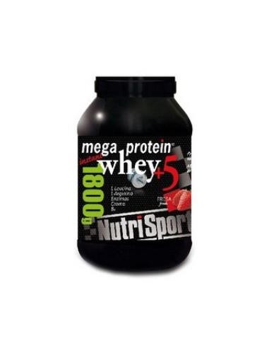 Mega Protein 5 Whey Vainilla 1,8Kg. de Nutrisport