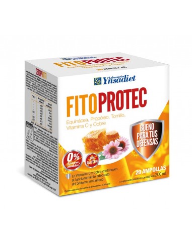 Fitoprotec + Echinacea. 0% Azúcar 20 Amp de Ynsadiet