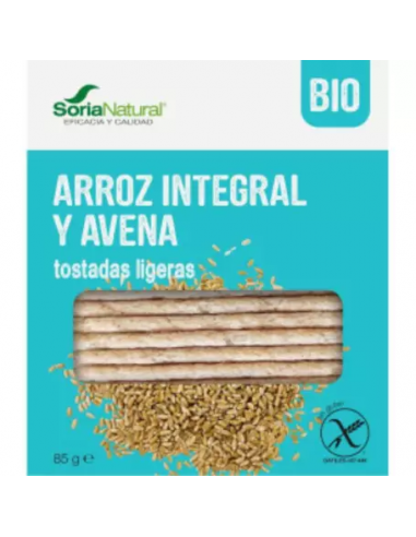 Tostadas Arroz Integral Y Avena de Alecosor Soria Natural